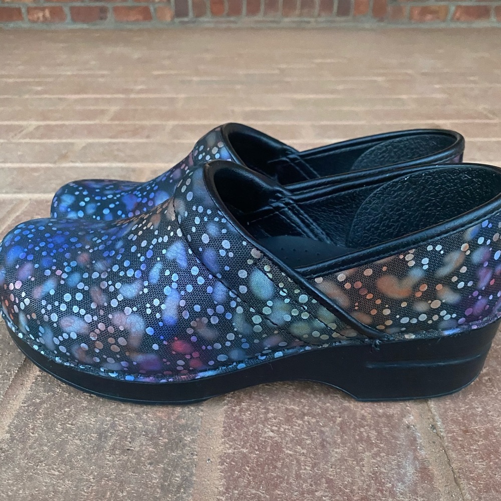Colorful Blue Women’s Dansko’s (EU 40 US 9.5-10)